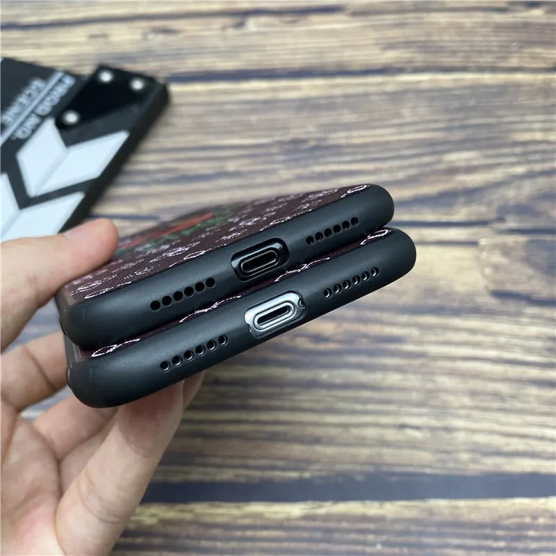 snake GG soft case for iphone 12 MINI 11 pro x xs max xr 8 7 6 6s plus SE 2 silicon phone cover 3d Relief rose coque fundas capa