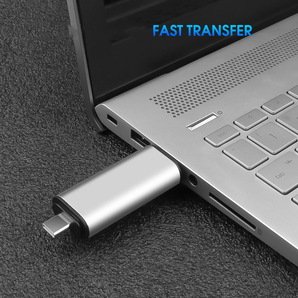 Кардридер kebidu USB 2,0 type C на SD Micro SD переходник для sd-карт для ноутбуков Аксессуары OTG кардридер смарт-карта памяти SD ридер
