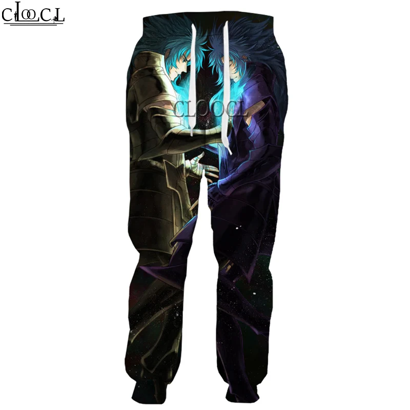 

CLOOCL Fashion Anime The Knights of The Zodiac Saint Seiya Men Women Hip Hop Trousers 3D Print Casual Harajuku Sweatpants