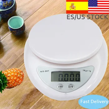 

Portable Digital Scale Measuring Weight Kitchen Scale For Baking & Cooking Food Health Diet Kitchen LED Electronic Scales