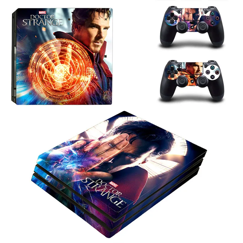 PS4 Pro Doctor Strange sticker s PS 4 Play station 4 Pro наклейка для кожи Pegatinas для playstation 4 Pro консоль и контроллер - Цвет: YSP4P-0277