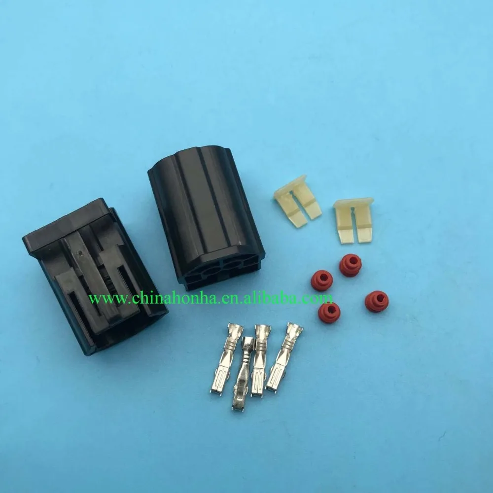 2 Pin Автомобильный женский Econoseal герметичный Электрический разъем лампа светильник разъем 344276-1