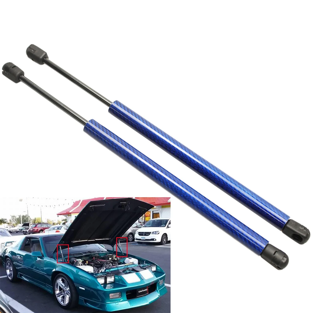 

2pcs for Chevrolet Camaro Z28 Convertible 1993-1996 1997 22.6 inch Front Hood Gas Lift Supports Struts Prop Arm Shocks