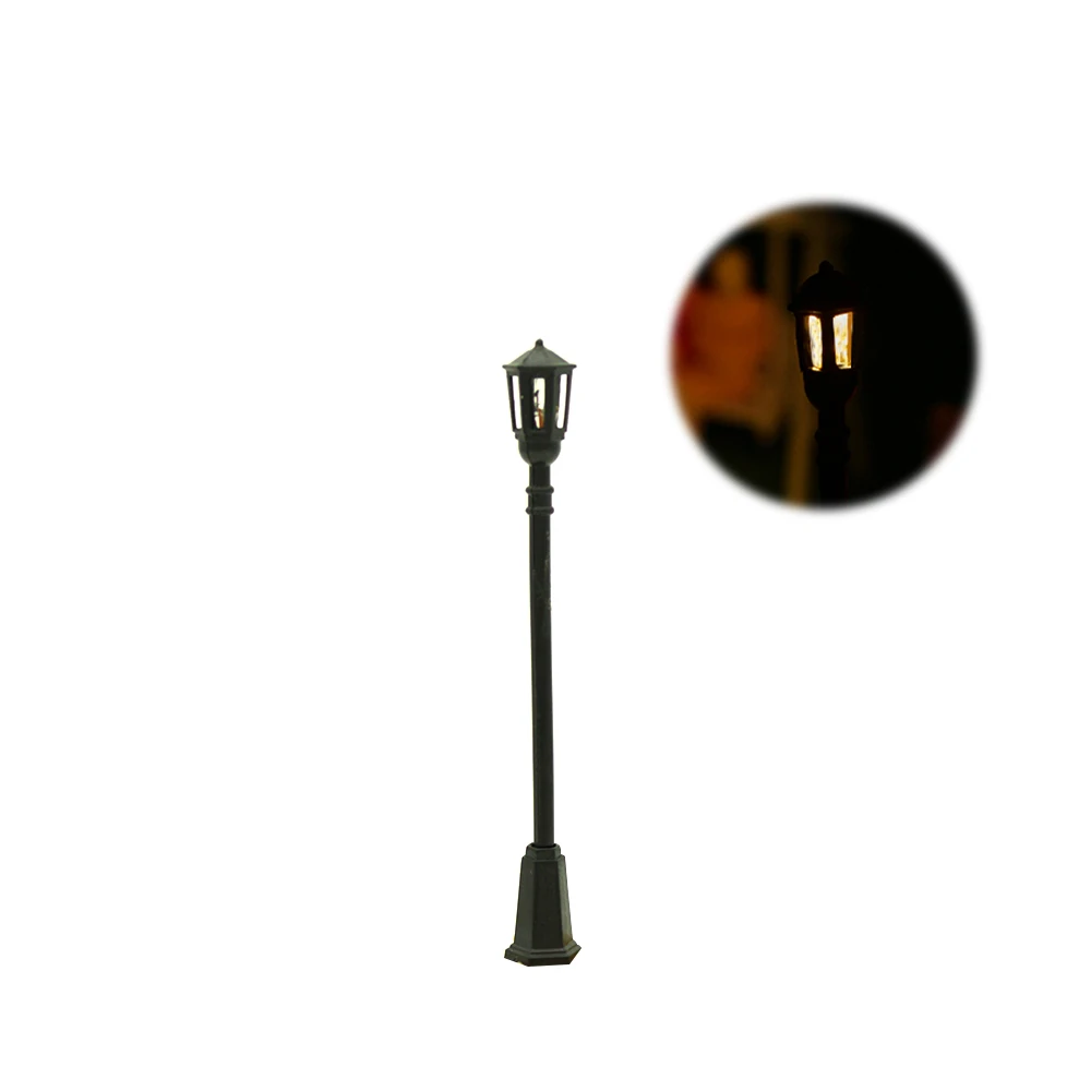 Железнодорожная лампа для поезда модель света Хо ОО масштаб 6 см архитектурные