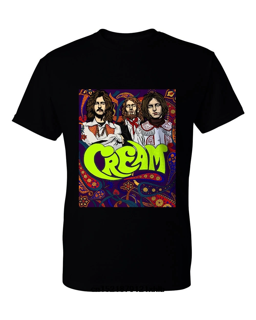 Pria T Shirt Fashion Tshirts Cream Band 
