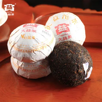 

TAETEA V93 Yunnan Pu-erh Tea Dayi Tuo Tea Cha 2018 Pu-erh Tuocha 100g