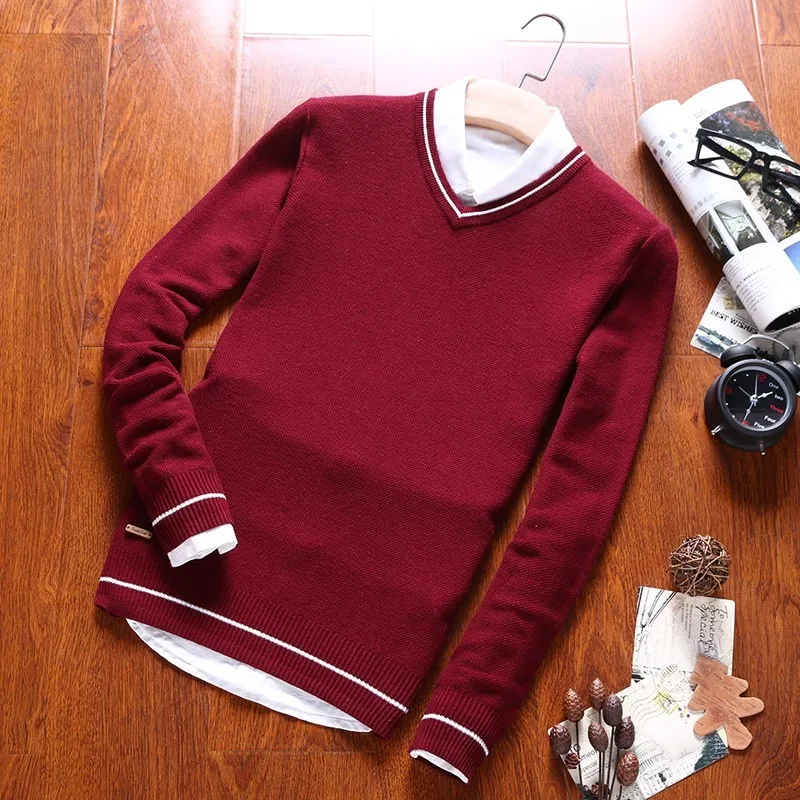 Varsanol Warm 100% Cotton Sweater Men Knit Pullovers Homme O Neck Man Sweater Coat Winter Casual Long Sleeve Sweaters Male Tops Varsanol Warm 100% Cotton Sweater Men Knit Pullovers Homme O Neck Man Sweater Coat Winter Casual Long Sleeve Sweaters Male Tops