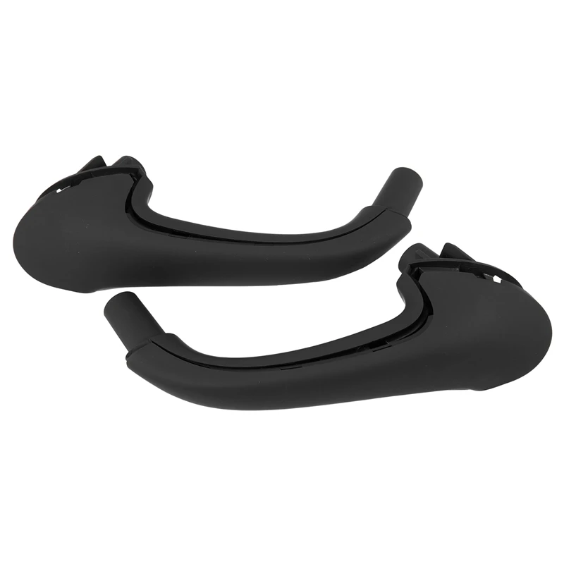 2X Black Car Front Left / Right Interior Inner Door Pull Carrier Covers Handles Trim for Mercedes Benz W203 C-Class | Автомобили и