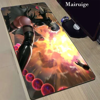 

Mairuige NieR Automata Anime Speed Locking Edge Large Natural Rubber Mouse Pad Waterproof Game Desk Keyboard Mat for LOL Dota