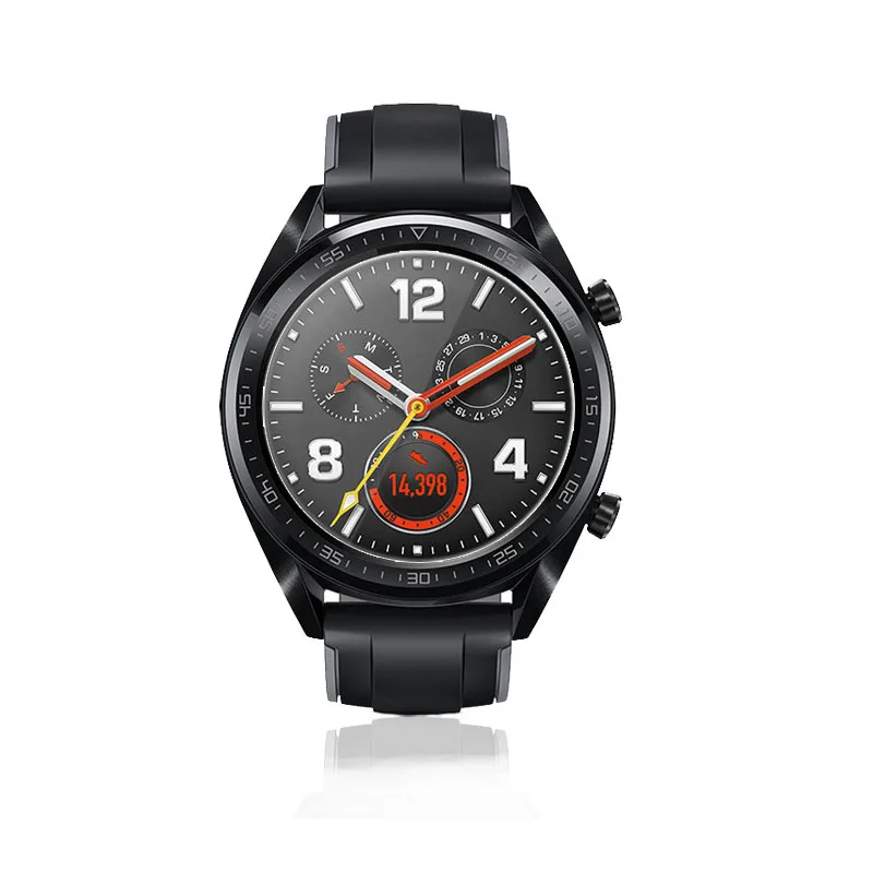 2 шт Анти-разбивающая закаленная пленка для huawei Watch GT Защитная пленка для экрана против взрыва Защитная пленка для экрана из закаленного стекла