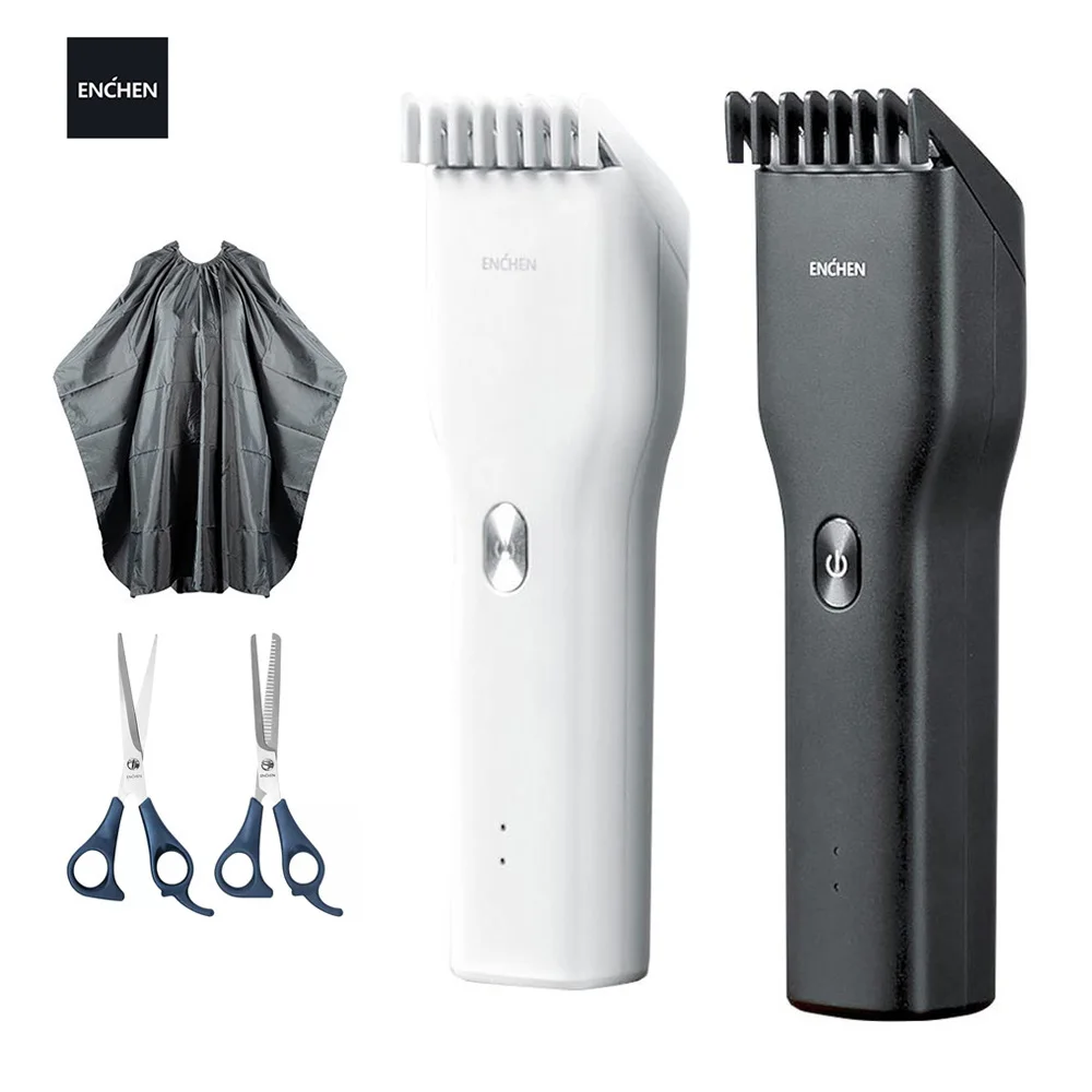 

ENCHEN Boost Hair Trimmer For Men Kids Cordless USB Rechargeable Electric Hair Clipper Cutter Machine With Adjustable Comb