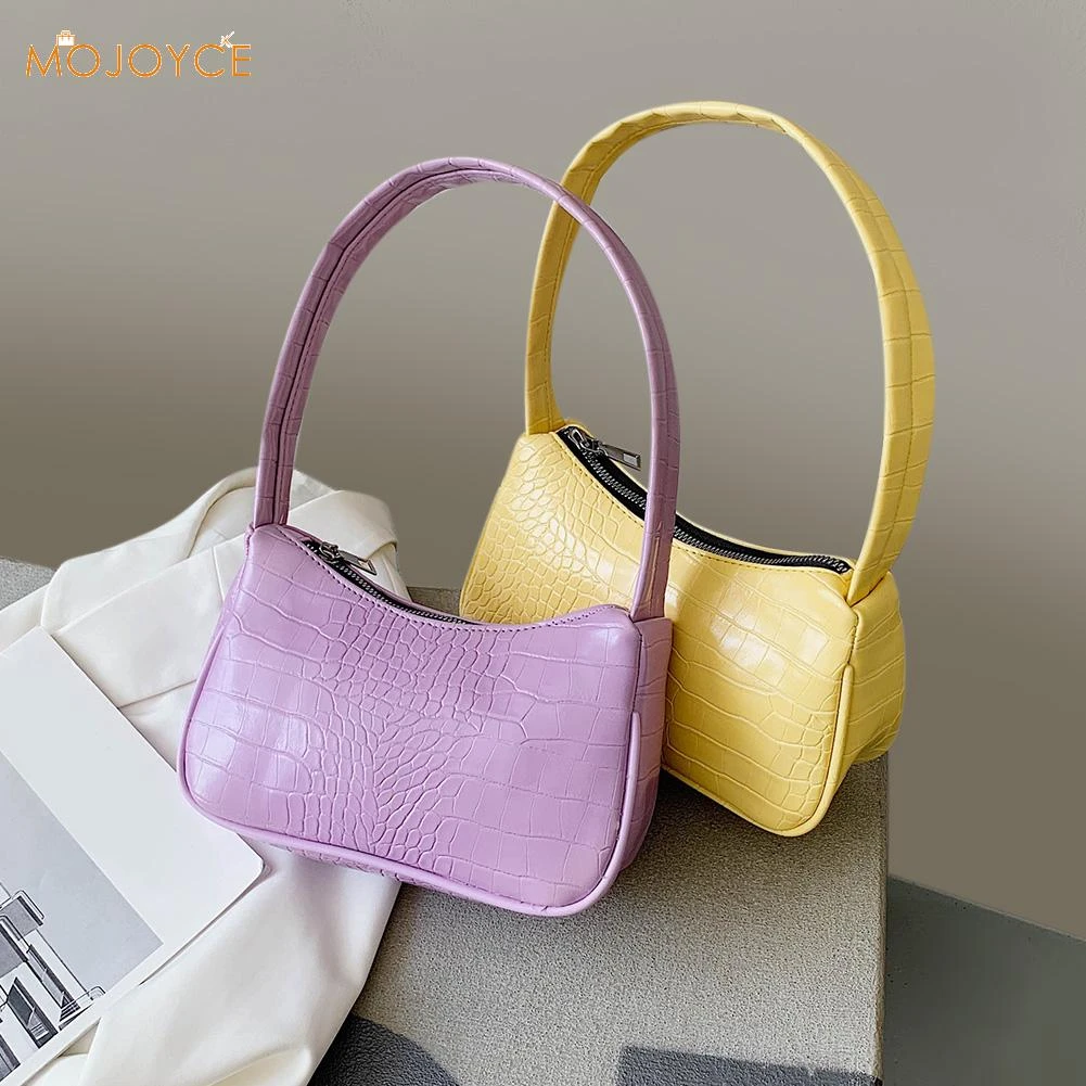 Casual PU Leather Sling Handbag Purse 