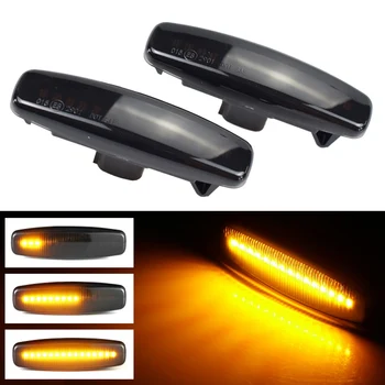

A Pair Dynamic Indicator Blinker Side Marker Lamp LED Turn Signal Light For Infiniti EX25 EX35 EX37 FX35 FX37 FX50 For Nissan