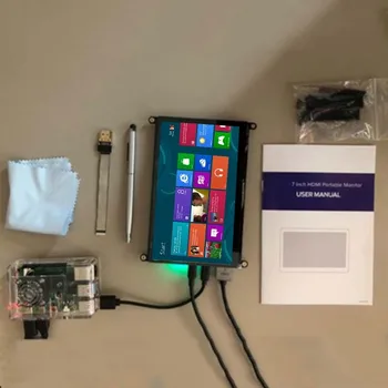 

7 inch Raspberry lcd screen Monitor capacitive touch screen 1024*600 HDMI interface USB touch for Raspberry PI 3 4 Windows