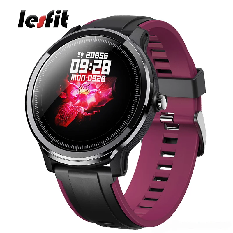 

Lesfit Business Smart Watch Men Sport Digital Watch Women Android Smart Clock Monitor Kids HR/BP Rate Electronic Fitness Tracker