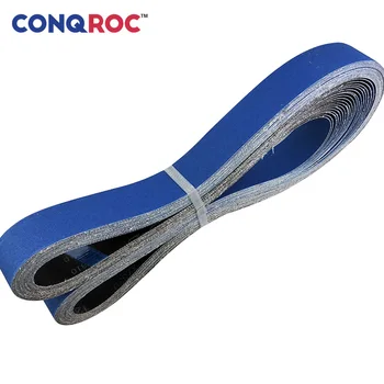 

5 Pieces 50 x 2100mm 2'' x 82'' Sanding Belts Zirconia Blue Sander Belt Grit 40 60 80 120 Abrasive Belt