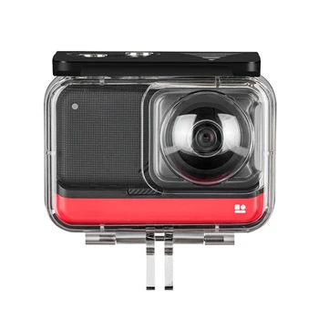 

For Insta360 ONE R 360 Panoramic Camera Waterproof Housing Case Cover