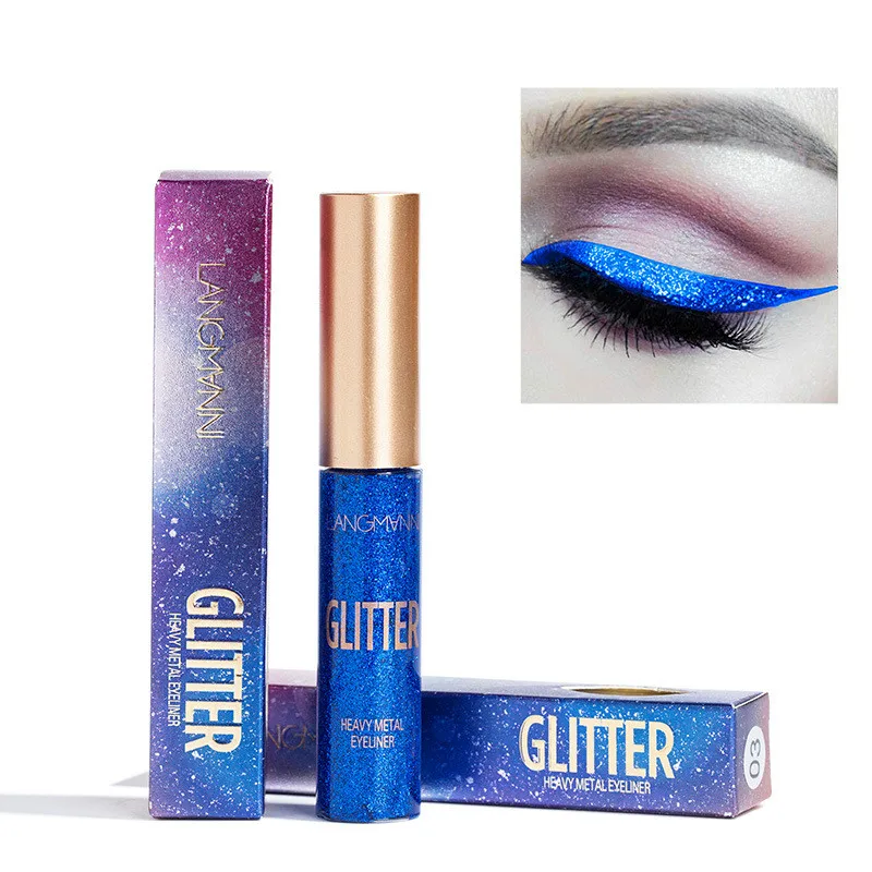 

Eyeshadow liquid sequined blasting eyeliner pearlescent eyeliner
