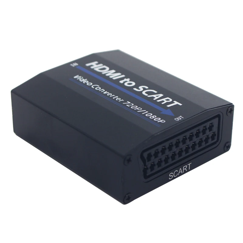 1080P Hdmi к Scart композитный видео конвертер аудио адаптер с Usb кабель для Sky tv