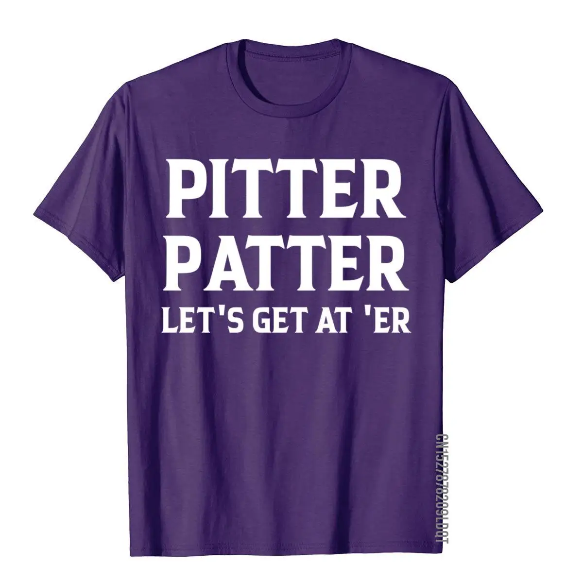 Let's Get At 'er Shirt German Shepherd Pitter Funny Patter Pullover Hoodie__B6242purple
