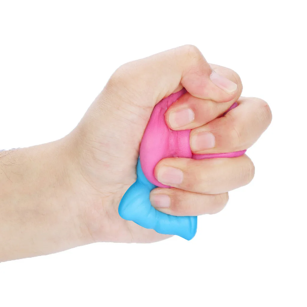 Игрушки для снятия стресса Kawaii Squeeze Toys мягкие Русалочки медленно поднимающийся крем ароматизированные игрушки для снятия стресса GiftsW806