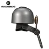 ROCKBROS Steel+Copper Bicycle Ordinary Bells Clearly Sounds Bicycle Accessories Riding Bike Safety Horn bicicleta Cycling Bell ► Photo 2/6