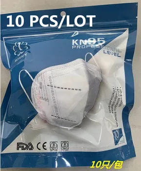 

10pcs Anti Dust Pollution Protection Face Masks CE FDA Certification Non-woven Anti-fog Breathable Face Masks