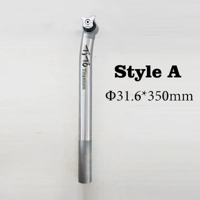Tialloyseatpost TiTo титановый сплав после поплавок Подседельный штырь дорожный велосипед MTB велосипед стойка сиденья велосипед запчасти 27,2 мм/30,9 мм/31,6 мм сиденье Pos - Цвет: Tialloyseatpost