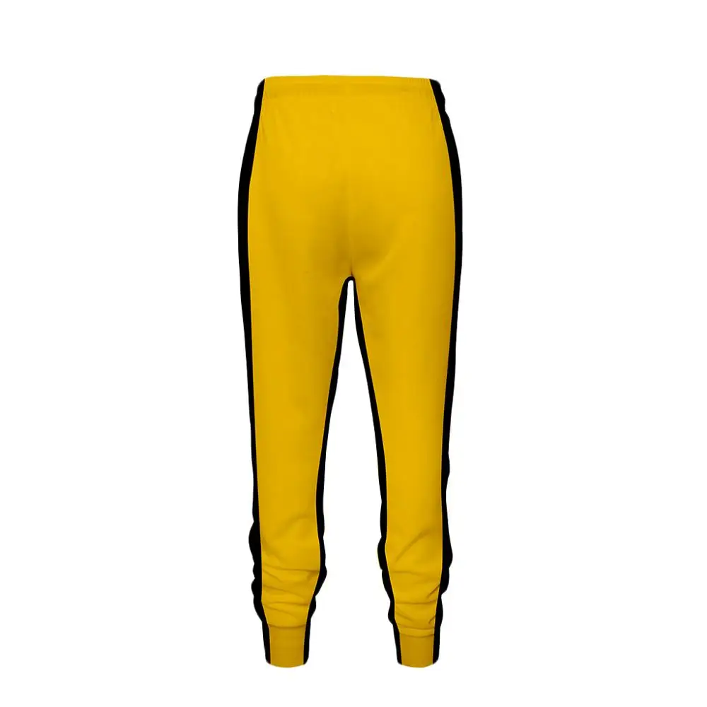 Jeet Kune Do игра костюм смерти Брюс Ли классический желтый Униформа кунг-фу Косплей китайский кунг фу спортивная одежда