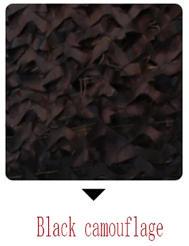 Black camouflage 1,5X3 м до 2X10 м Открытый Кемпинг Военная камуфляжная сетка Лесной Военная камуфляжная сетка палатка навес - Цвет: Black camouflage