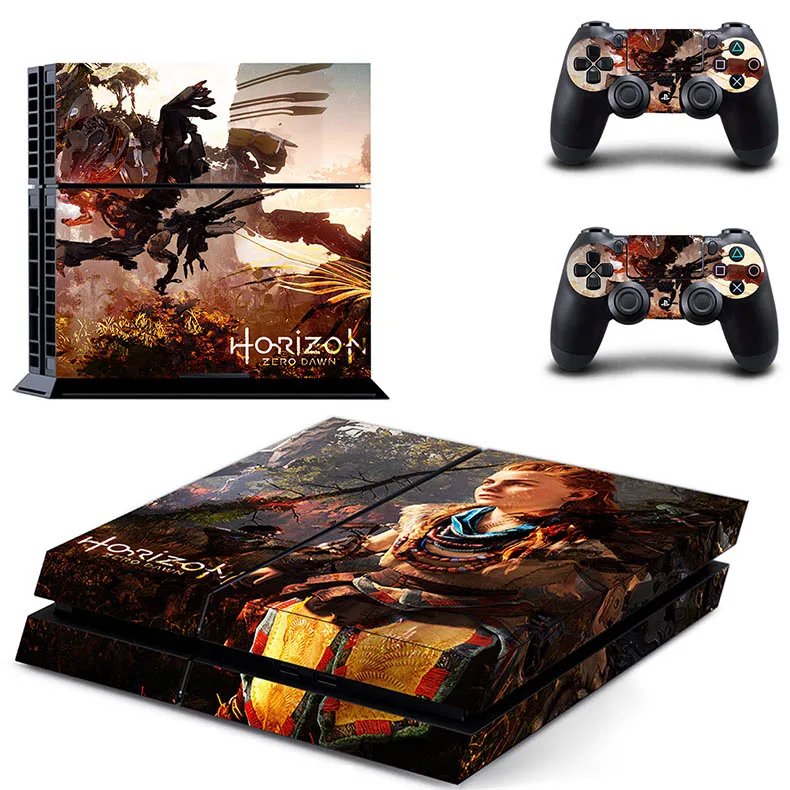 GYTM0674 Виниловая пленка для PS4 Horizon Zero Dawn sticker PS 4 Play station 4 sticker s Pegatina для sony playstation 4 консоли и контроллера - Цвет: GYTM0674