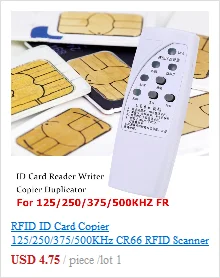 RFID считыватель смарт-карт Писатель Копир Дубликатор записываемый клон программное обеспечение USB S50 13,56 МГц ISO/IEC18092+ 5 шт. M1 карты NFC ACR122U