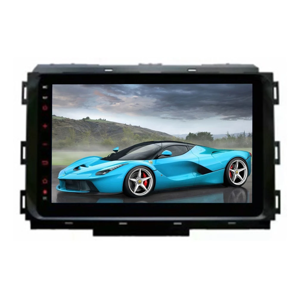 Best Sinosmart Android 8.1 Car GPS Navigation Radio for Kia Carnival Cedona Niro 2014-2018 2din 2.5D IPS/QLED Screen 14