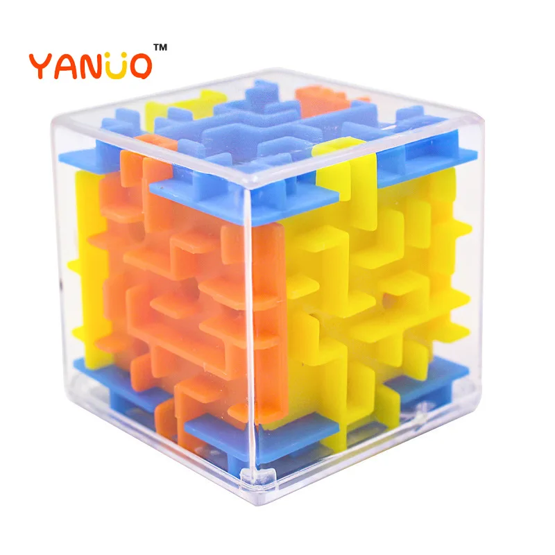 YANUO 3D пазл игрушка лабиринт для малыша Забавный Развивающая игра чехол ребенка
