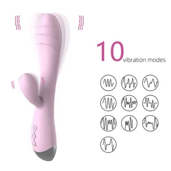 Women's Vibrators Dildo Sex Toys Adults Vibradores Double Vibrating Stimulator Clitoral Massager Female Masturbator Vibradors 3
