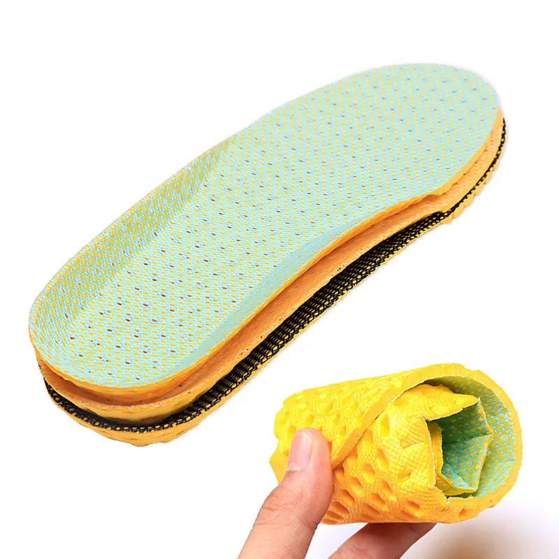 

Memory Foam Ultra-Light Sports Insoles Shoes Sole Mesh Deodorant Breathable Cushion Running For Feet Orthopedic Shoes Pad