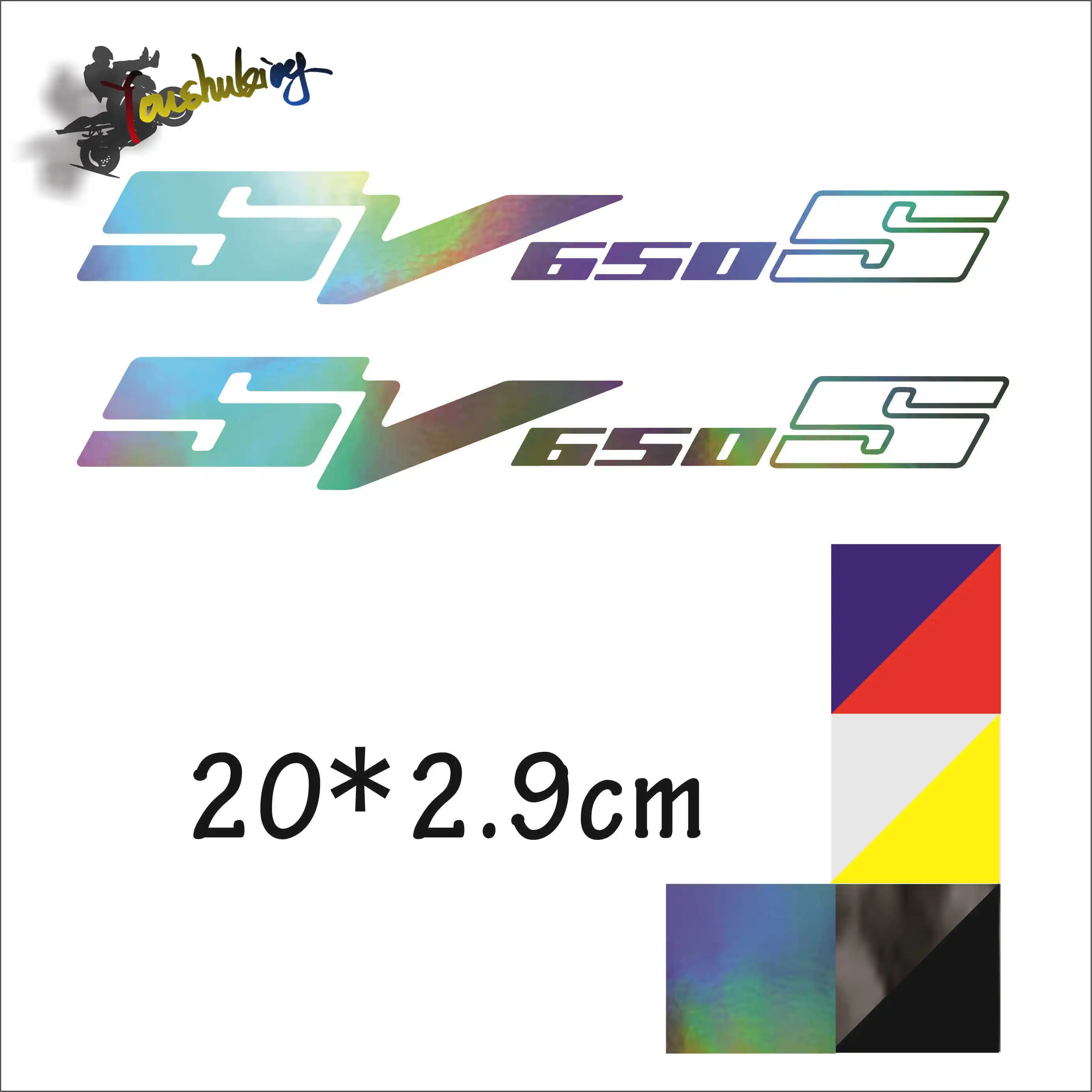 

Motorcycle Carbon black laser color reflective helmet sticker fit for Moto GP Rossi fit for sv650s suzuki sv650s SV650S SUZUKI