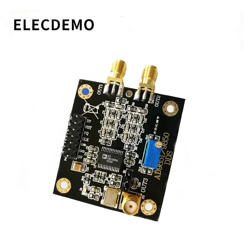 AD9850 module DDS signal generator sine wave square wave adjustable duty cycle Send STM32 program 1