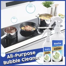 100 мл универсальный спрей для мытья без промывки многоцелевой пеной кухонный очиститель пор для мытья дома одеяло для кухни