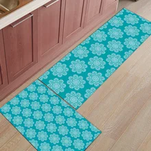 Классический декоративный коврик из 2 предметов для кухонных дверных ковриков для входных дорожек грязевой мусор Траппер для обуви скребок для обуви аксессуары