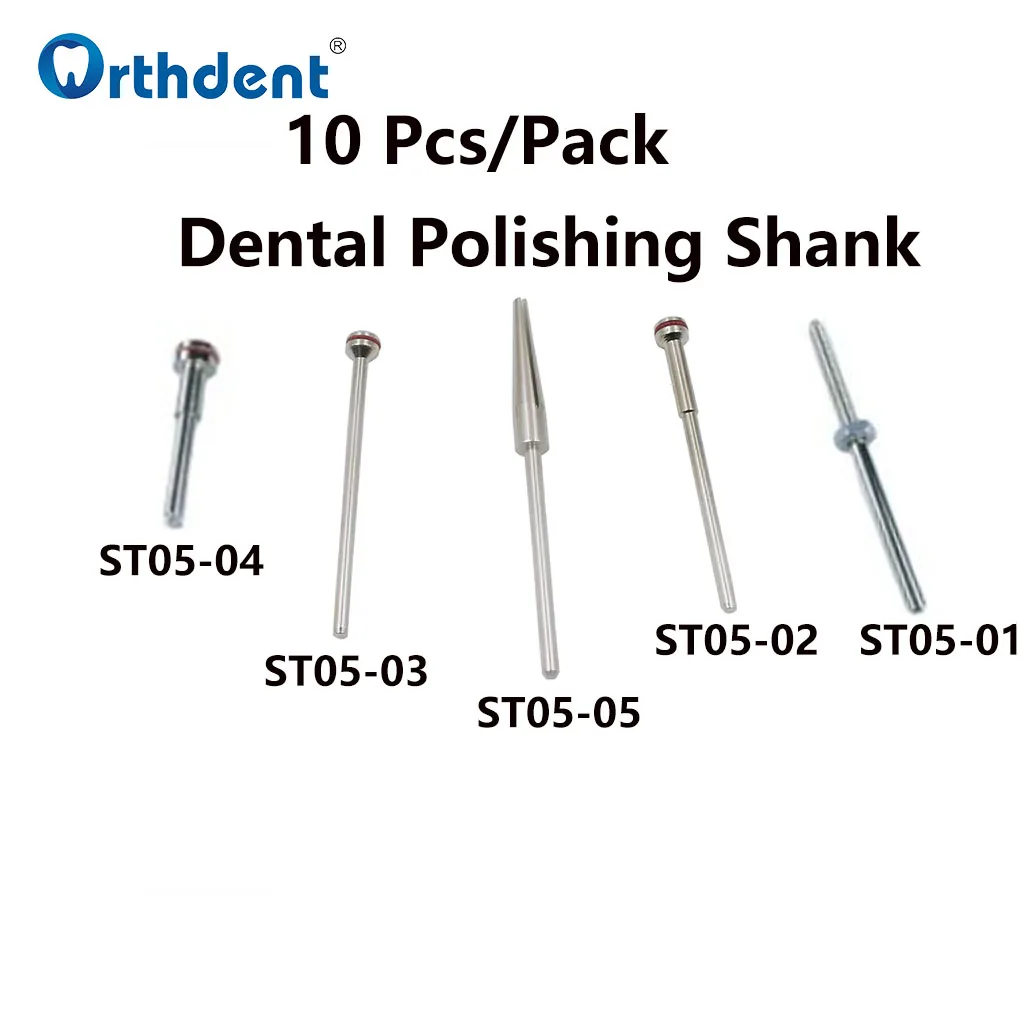 10 Pcs Dental Polishing Shank Diameter Mandrel Burs Dentist Lab Product
