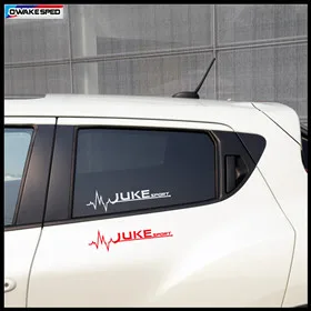 Для Nissan Juke Nismo гоночная решетка в полоску, автомобильные линии талии, наклейка, авто кузов, дверь, боковой декор, виниловые наклейки, авто аксессуары