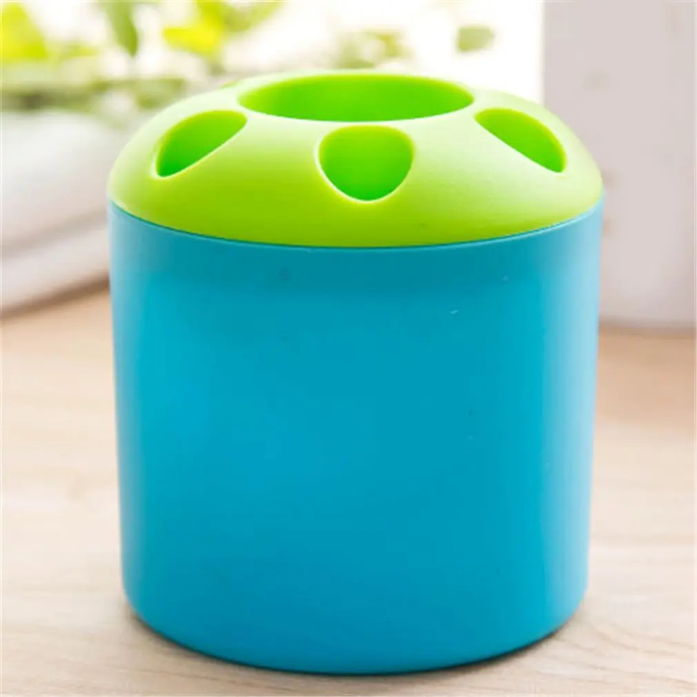 Креативная пластиковая универсальная зубная щетка конфетного цвета держатель