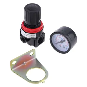 

AR-2000 G1/4'' Pneumatic Mini Air Pressure Regulator Control Compressor