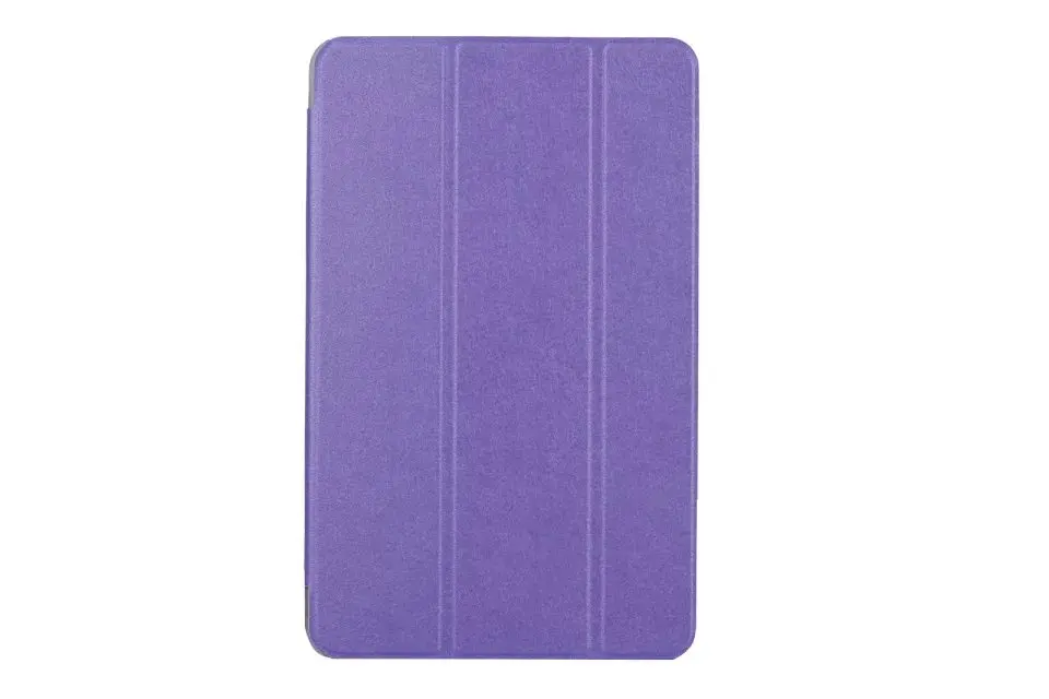 Чехол для планшета для Samsung Galaxy Tab S2 8,0 дюймов SM-T710 T715C T715 стенд раза кожа полиуретановый прозрачный защитный чехол-накладка на заднюю панель - Цвет: purple