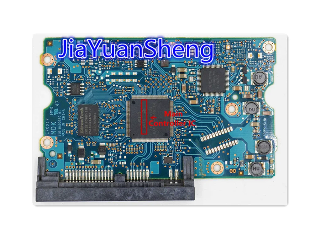 

Hitachi HDD PCB / 220 0A90380 01 , 110 0A90380 01/наклейки: 9F10781 , 0J24069 , 9F10779 / DT01ABA300 , DT01ABA200