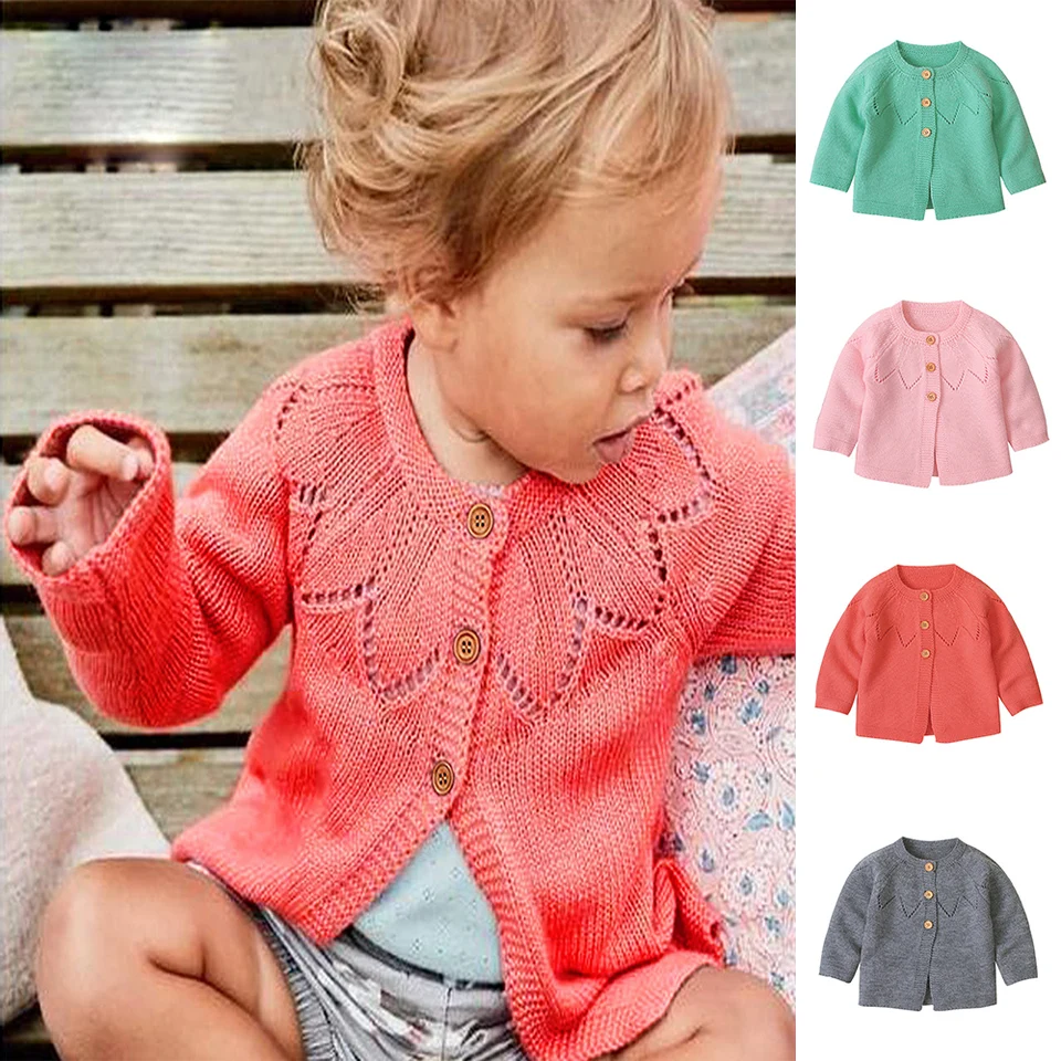 baby girl thick cardigan