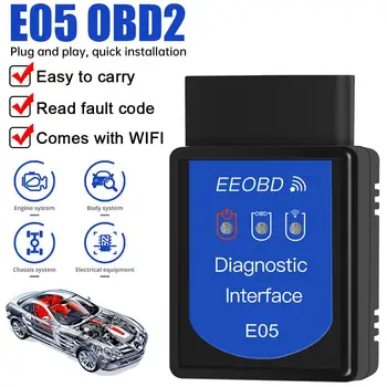 

Technical Car Diagnostic Scanner Code Reader Tool Auto Chip WIFI ELM 327 for IOS
