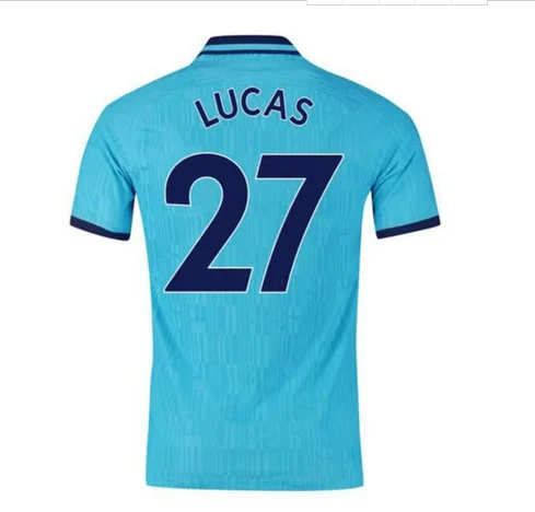 19 20 Tottenham Футбольная Футболка DAVIES ROSE VERTONGHEN SANCHEZ SON KANE DELE NDOMBELE LUCAS ERIKSEN для взрослых Футболка Tottenham - Цвет: shirt
