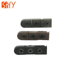 ARSON M-LOK CNC Metal Wire Guide System Cable Management Cable Clip Clamp For AR15 M4 Mlok Handguards Rails AEG GBB Airsoft